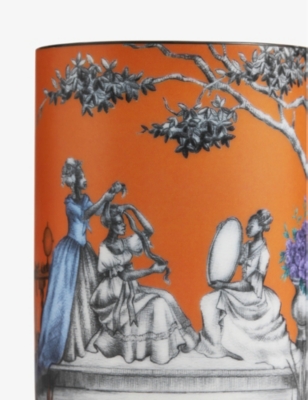 WEDGWOOD: Sheila Bridges Harlem Toile De Jouy Dancing bone china mug 350ml