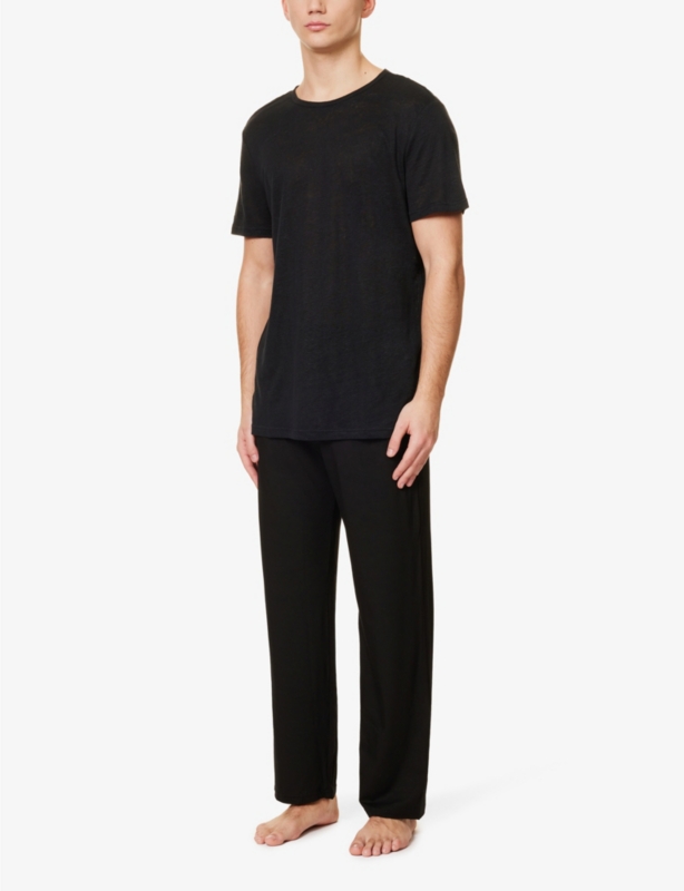 Jordan crewneck linen T-shirt