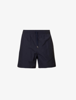 Derek Rose Mid-length Swim Shorts In Blue