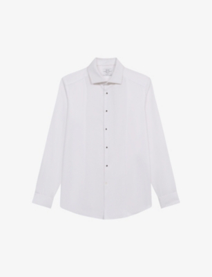 REISS: Marcel slim-fit cotton shirt