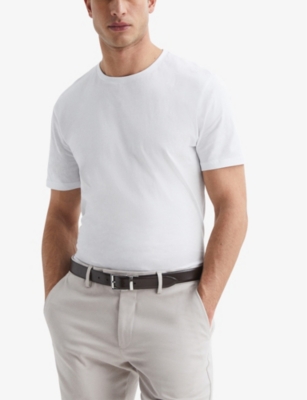 Shop Reiss Men's Multi Bless Crewneck Cotton-jersey T-shirt Pack Of Three