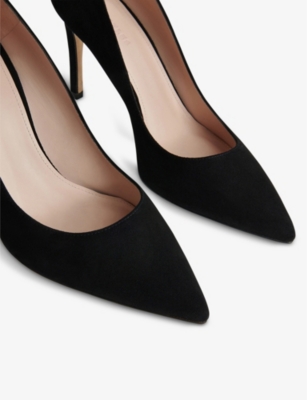 WHISTLES: Corie suede heeled pumps