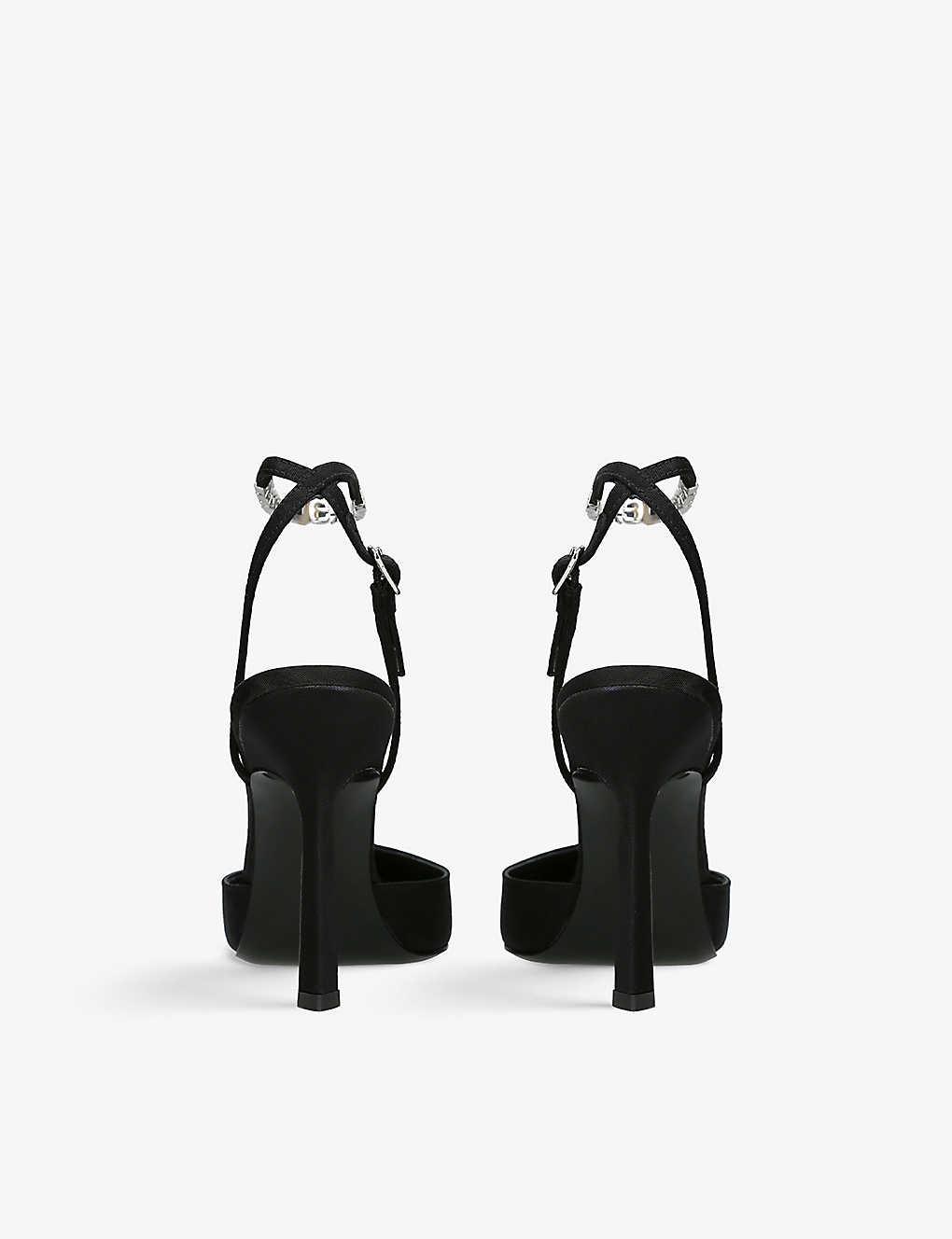 ALEXANDER WANG Lex pointed-toe woven heeled sandals