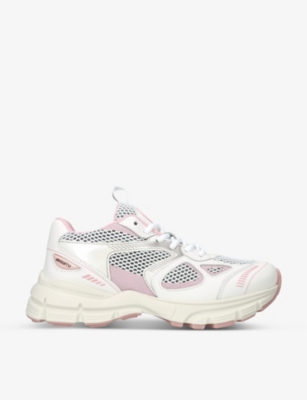 Axel Arigato Marathon Runner Mesh-detail Sneakers In White/comb