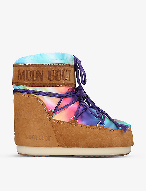 PALM ANGELS: Palm Angles x Moonboot Icon tie-dye boots