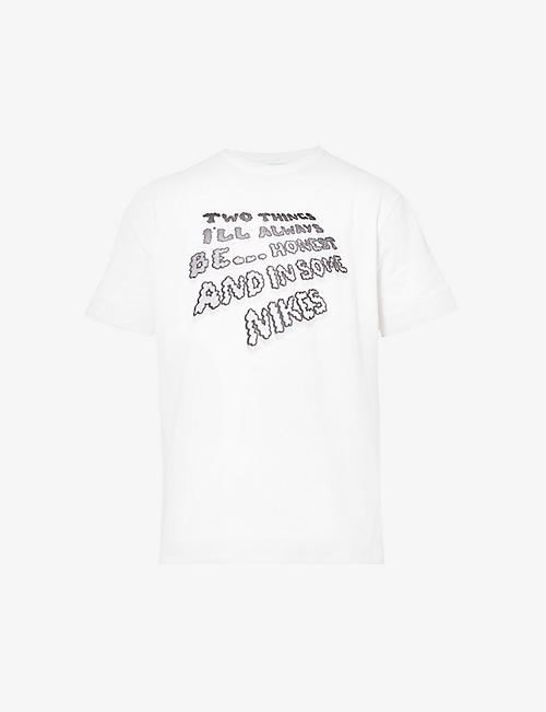 NIKE: NOCTA slogan-print cotton-jersey T-shirt
