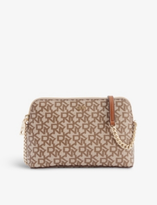 DKNY: Bryant faux-leather cross-body bag