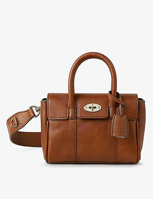 MULBERRY: Bayswater mini leather cross-body bag