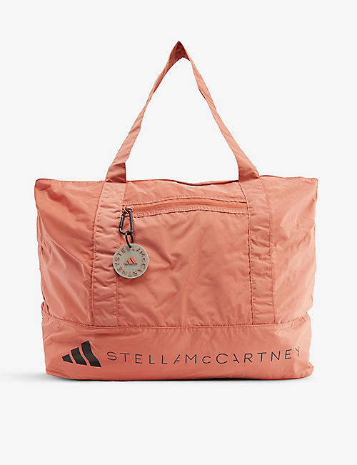 ADIDAS BY STELLA MCCARTNEY: Logo-tape recycled-polyester shoulder bag