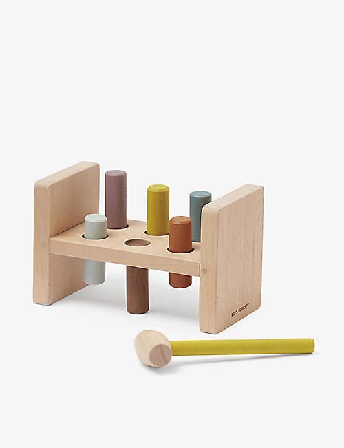 儿童概念：Hammer Bench 木质玩具套装