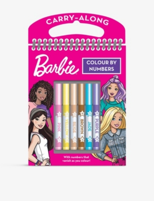 BARBIE: Colour by Numbers set