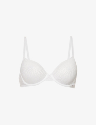 Calvin Klein Sheer Marquisette Lace Bra, £48.00