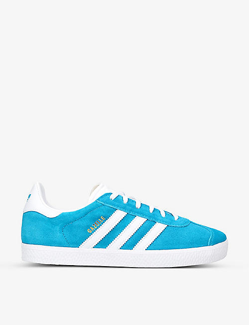ADIDAS: Gazelle suede-leather trainers 9-10 years