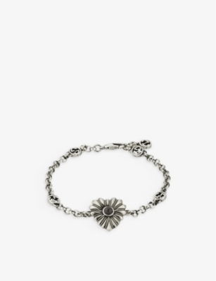 Gucci Silver Bracelet with Interlocking GG Charm –