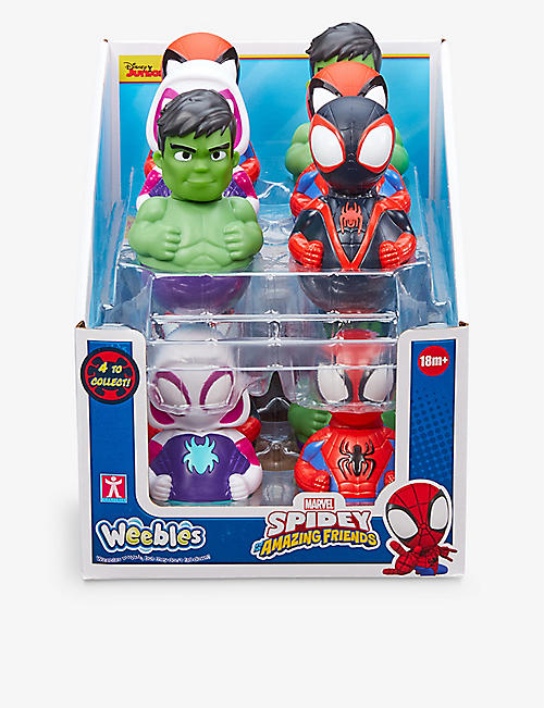 SPIDERMAN: Marvel's Spidey Friends Weebles toy assortment