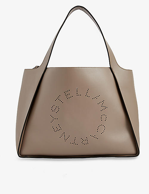 STELLA MCCARTNEY: Circle faux leather tote bag