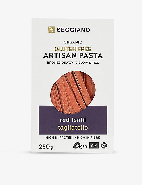 PANTRY: Seggiano organic red lentil tagliatelle 250g