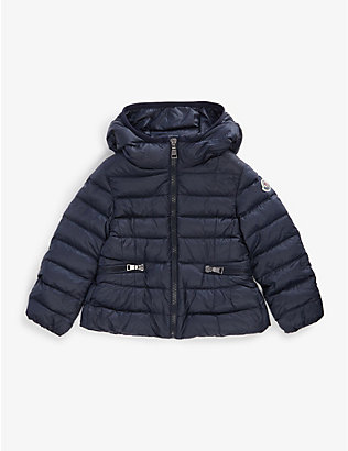 MONCLER: Liset padded shell-down jacket 4-10 years