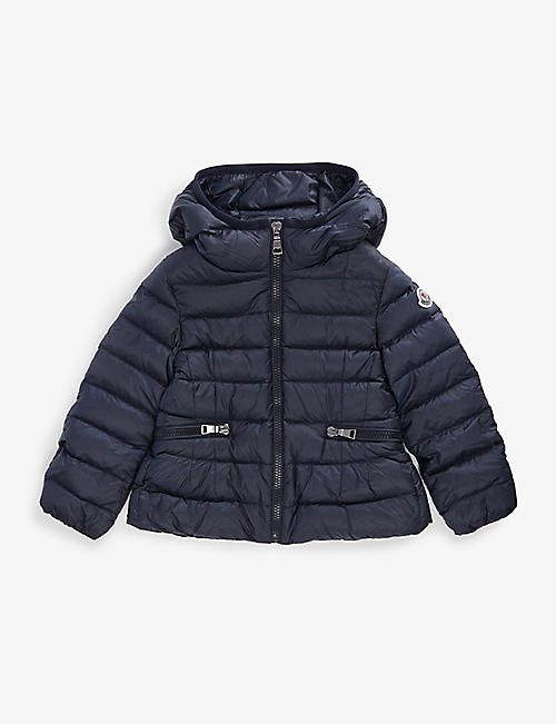 MONCLER: Liset padded shell-down jacket 4-14 years