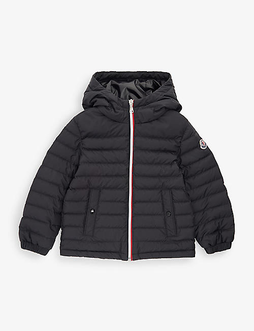 MONCLER: Alim quilted shell-down jacket 4-14 years