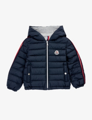 Moncler Daos Logo Print Water Resistant Hooded Down Puffer Coat Jacket  $1825 3