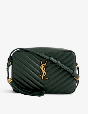 Ysl lou camera bag quilted online leather