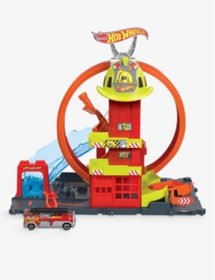HOTWHEELS: Super Fire Station playset 25cm