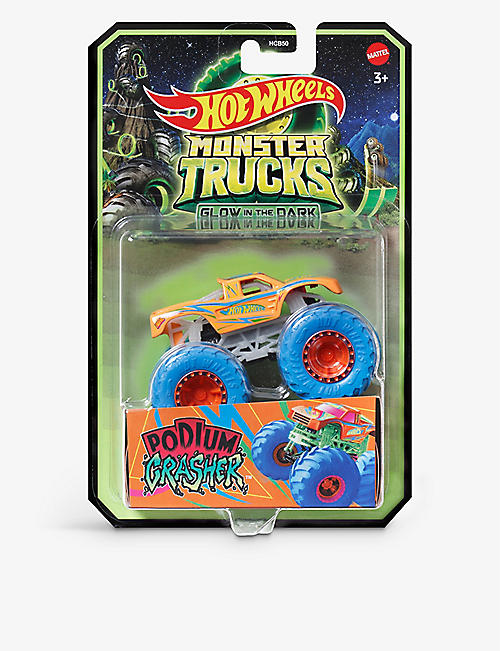 HOTWHEELS： Hot Wheels Monster Trucks Glow 玩具卡车组合