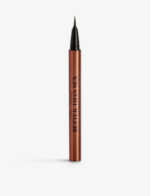 Shop Too Faced Better Than Sex Waterproof Liquid Eyeliner 6ml In Chocolate