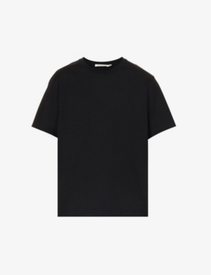 David Gandy Wellwear Mens Black Heritage Crewneck Cotton-jersey T-shirt
