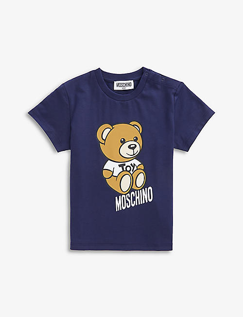 MOSCHINO: Toy Bear stretch-cotton jersey T-shirt 3 months-3 years