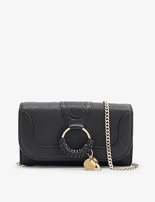 SEE BY CHLOE: Hana leather wallet-on-chain