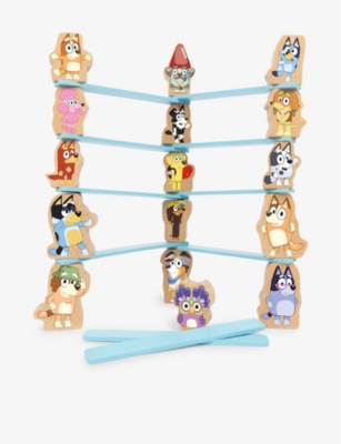 BLUEY - Character Stacking wooden 26-piece game | Selfridges.com