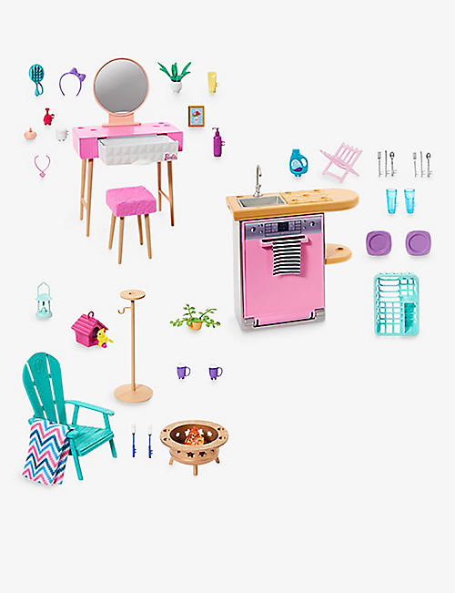 BARBIE: Mini furniture decor playset assortment