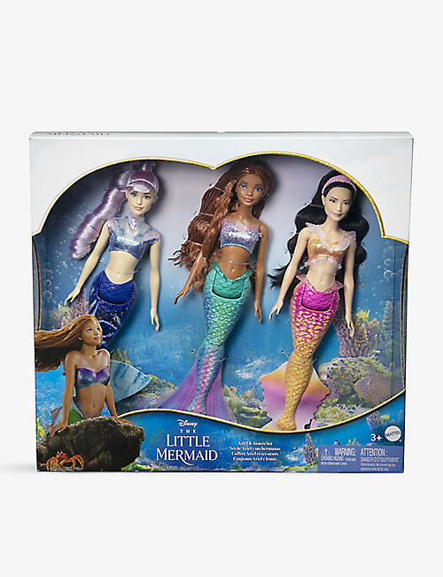 DISNEY PRINCESS: The Little Mermaid Ariel and Sisters doll set 32cm