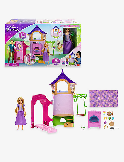 DISNEY PRINCESS: Rapunzel's Tower doll and playset