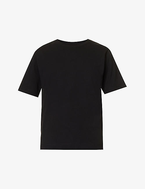 DRIES VAN NOTEN: Boxy-fit round-neck cotton-jersey T-shirt