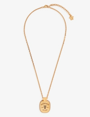 Versace Gold Varsity Necklace