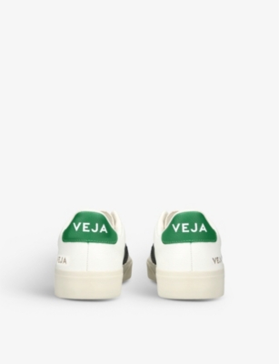 VEJA Campo logo-print low-top leather trainers