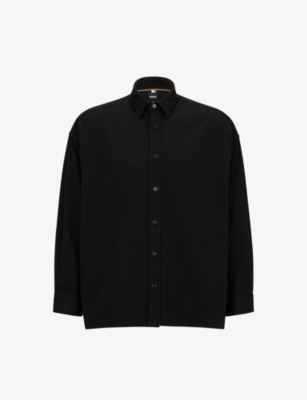 BOSS: Business regular-fit cotton shirt