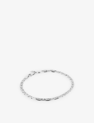 MARIA BLACK: Carlo Medium rhodium-plated sterling-silver bracelet