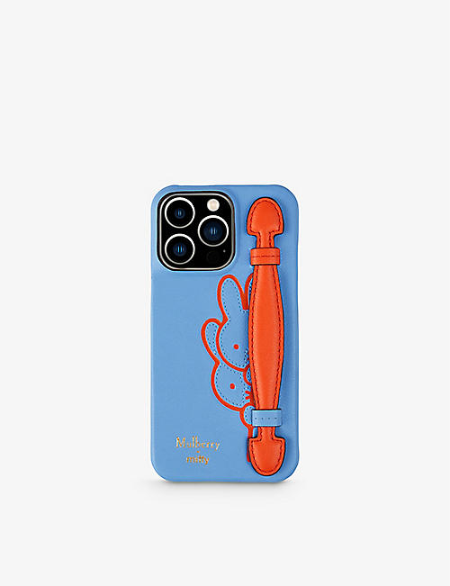 MULBERRY：Mulberry x Miffy iPhone 13 Pro 皮革手机壳