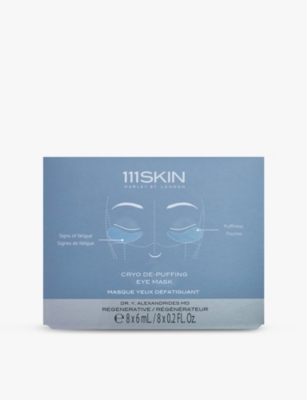 111skin Cryo De-puffing Eye Mask Pack Of Eight