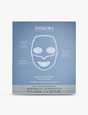 111skin Cryo De-puffing Face Mask Pack Of Five In Multi