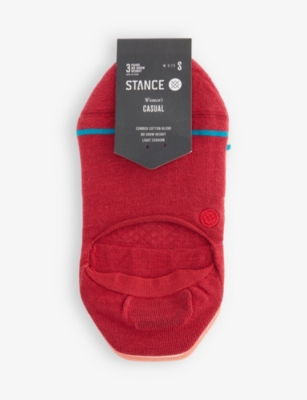 STANCE: Pack of three absolute stretch cotton-blend socks