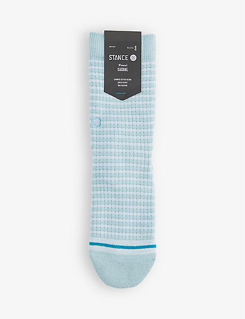STANCE: Waffle Town stretch-cotton blend socks