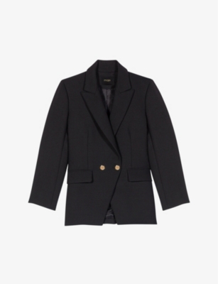 Maje double hot sale breasted blazer