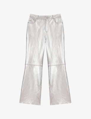 Maje leather hot sale pants