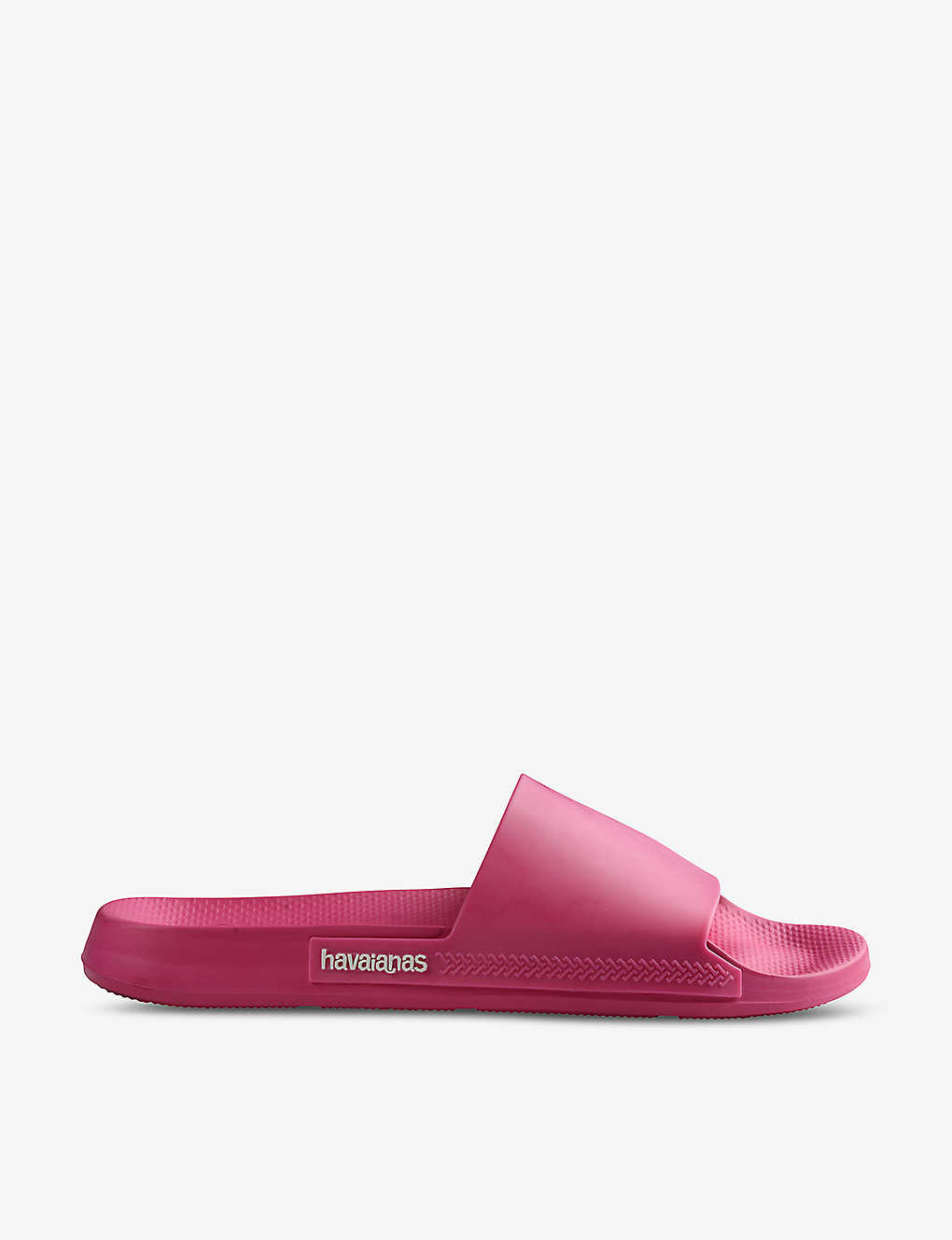 Havaianas Womens Pink Electric Classic Open-toe Rubber Sliders