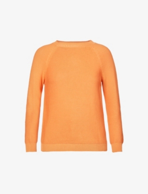 Weekend Max Mara Max Mara Weekend Liz Orange Jumper In Mango